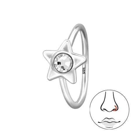 5 mm Csillag Csillag, Hold és a Nap Észer | All4silver