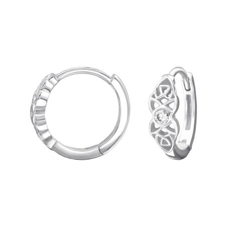 Kelta, szimbólum cirkóniával Huggies Észer | All4silver