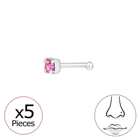 5 db Kerek 2mm Vámkezelés Észer | All4silver