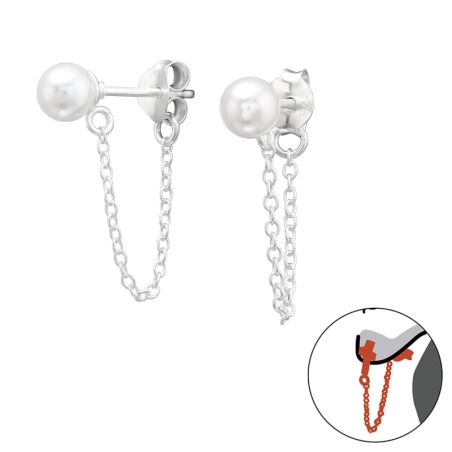 5mm Gömb láncon Vámkezelés Észer | All4silver