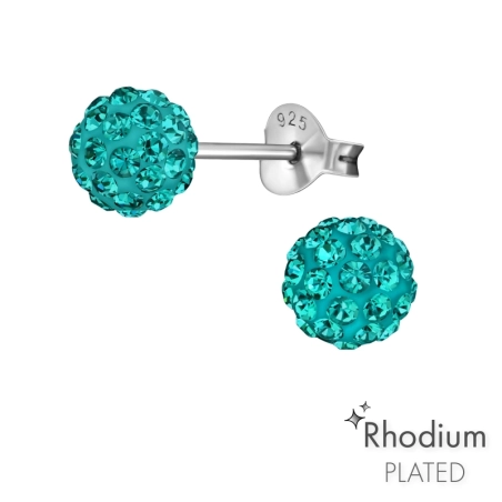 Labda 6mm Alap fülbevaló Észer | All4silver