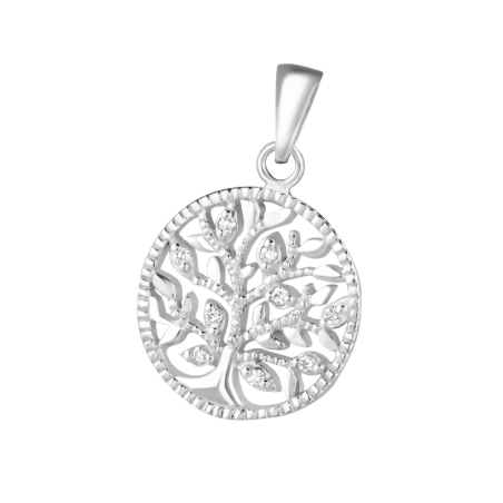 Életfa Cirkónia medálok Észer | All4silver