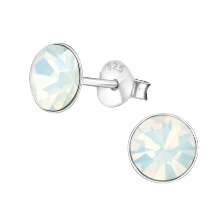 Ezüst Kerek 6mm Alap fülbevaló Észer | All4silver