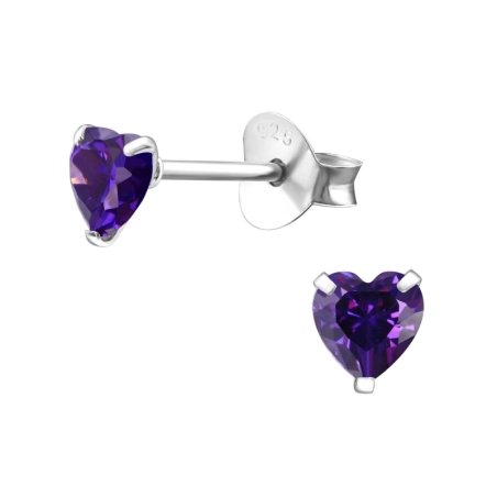 Ezüst Szív 4mm Valentin nap Észer | All4silver